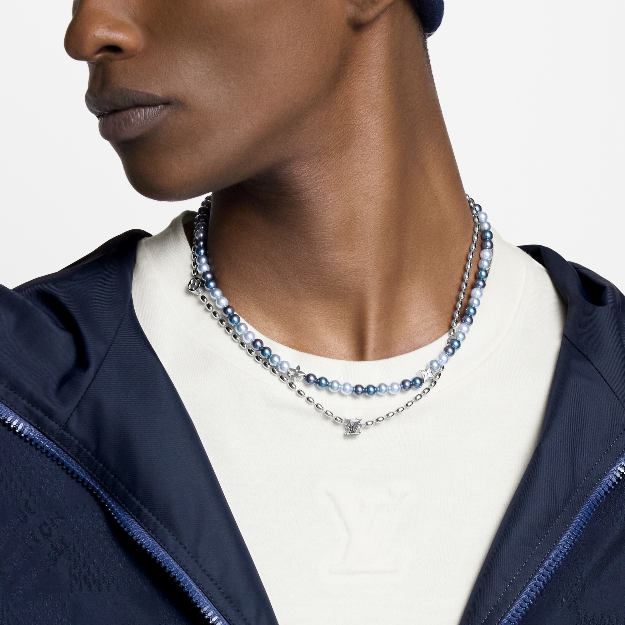 Collana Pearls Fusion S00 Uomo Fashion Bijoux Collane e pendenti | LOUIS VUITTON (Zoom prodotto)