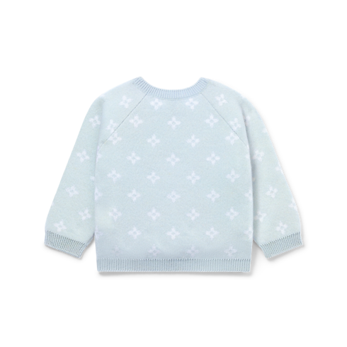 Completino in maglia con fiori S00 Regali Regali per Bambini } | LOUIS VUITTON (Zoom prodotto)