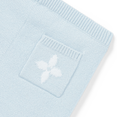 Completino in maglia con fiori S00 Regali Regali per Bambini } | LOUIS VUITTON (Zoom prodotto)