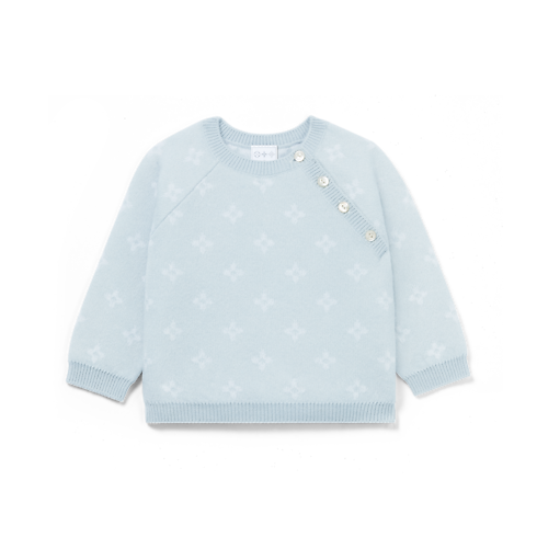 Completino in maglia con fiori S00 Regali Regali per Bambini } | LOUIS VUITTON (Zoom prodotto)