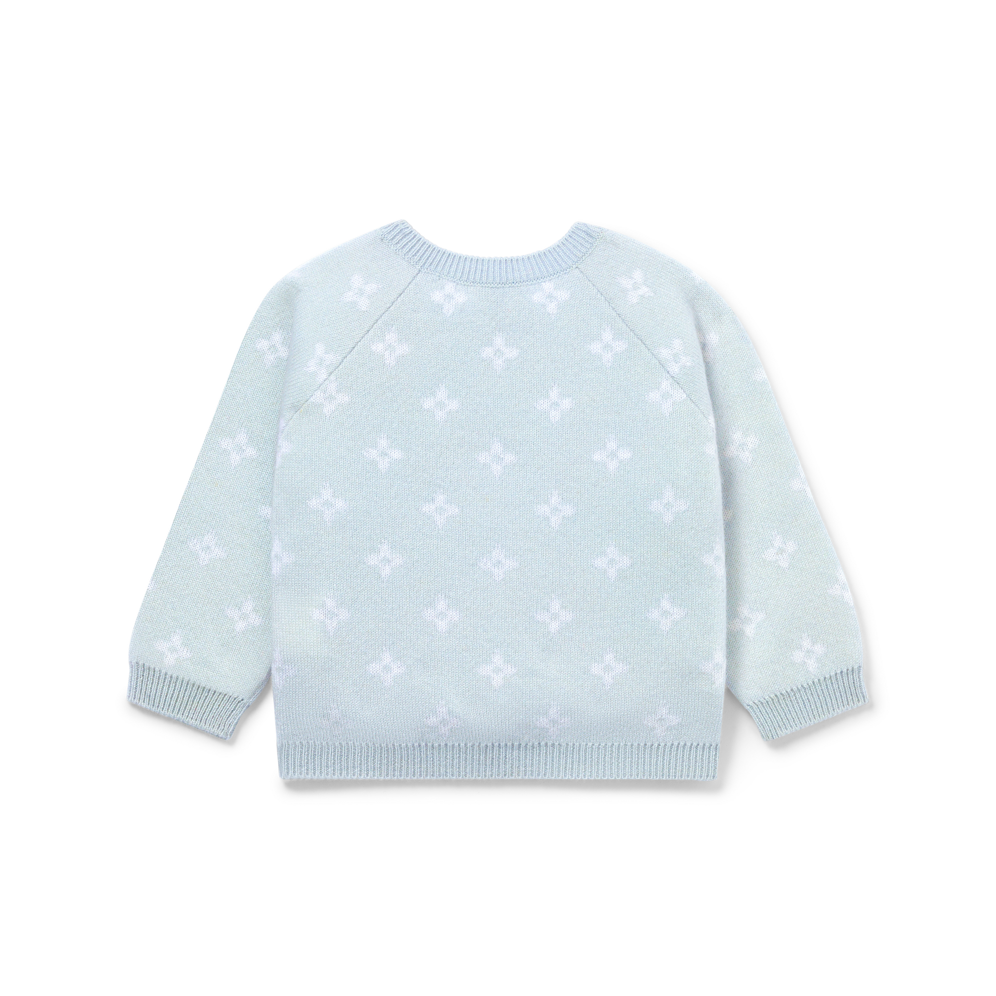 Completino in maglia con fiori S00 Regali Regali per Bambini } | LOUIS VUITTON (Zoom prodotto)