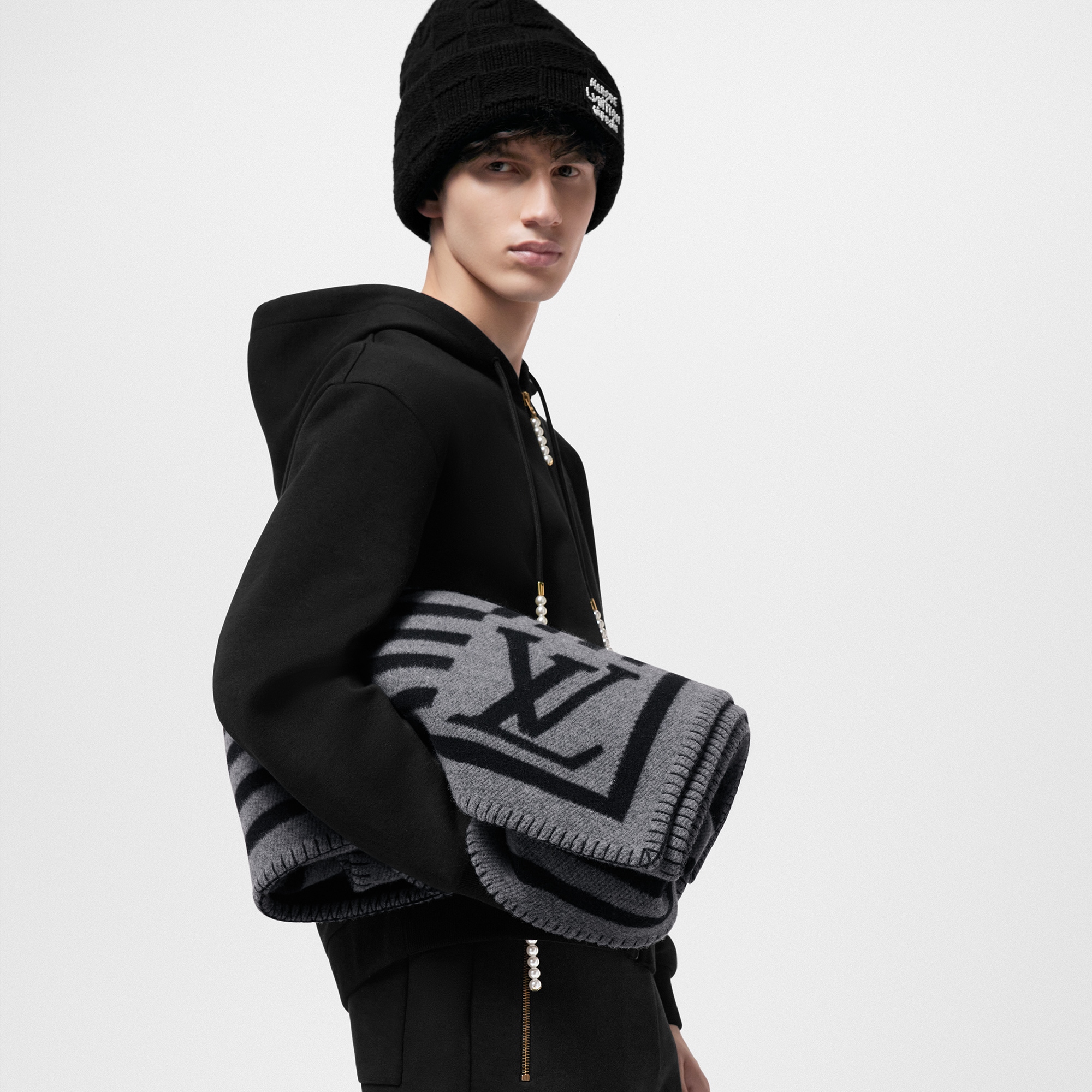 Coperta LV Summit S00 Uomo Accessori Accessori per la Casa | LOUIS VUITTON (Zoom prodotto)