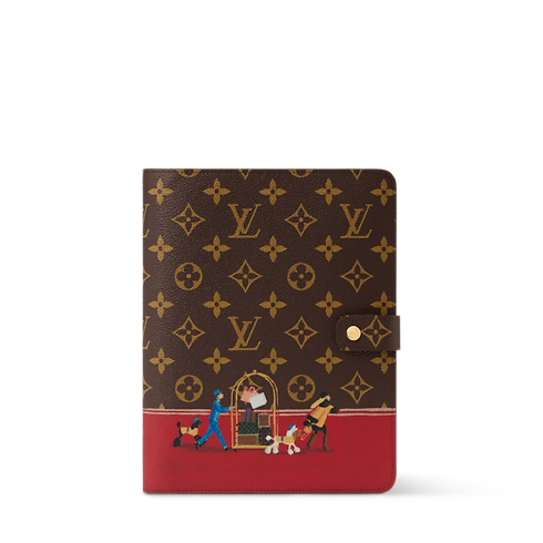 Copertina Agenda da scrivania Carnets de Palace MM S00 Bauli, Viaggio e Casa Libri e cancelleria Articoli di cancelleria | LOUIS VUITTON (Zoom prodotto)