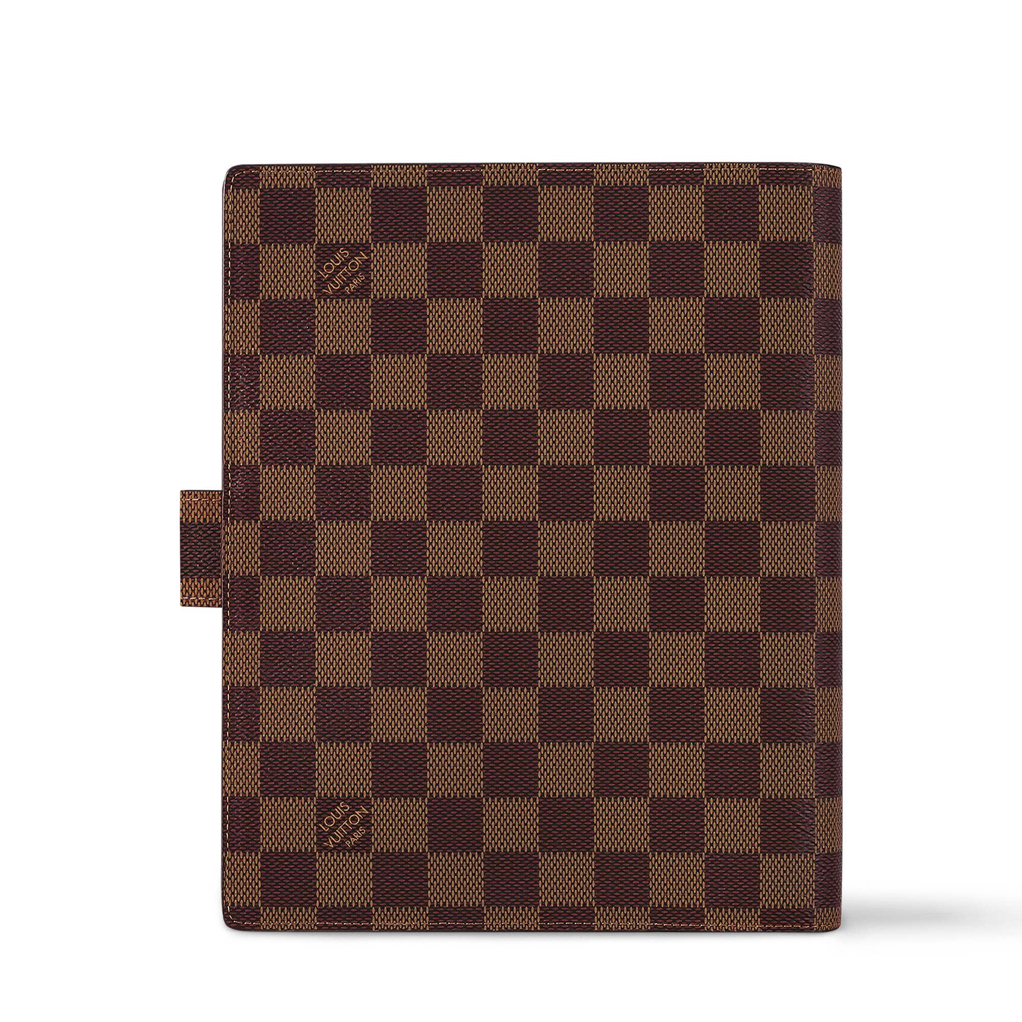 Copertina Agenda GM Tela Damier Ébène Borse e Piccola Pelletteria Borse Personalizzate } | LOUIS VUITTON (Zoom prodotto)
