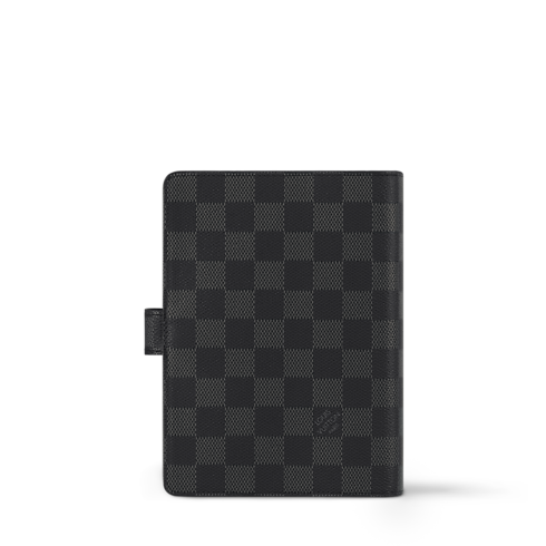 Copertina Agenda MM Tela Damier Graphite Bauli, Viaggio e Casa Libri Articoli di cancelleria | LOUIS VUITTON (Zoom prodotto)