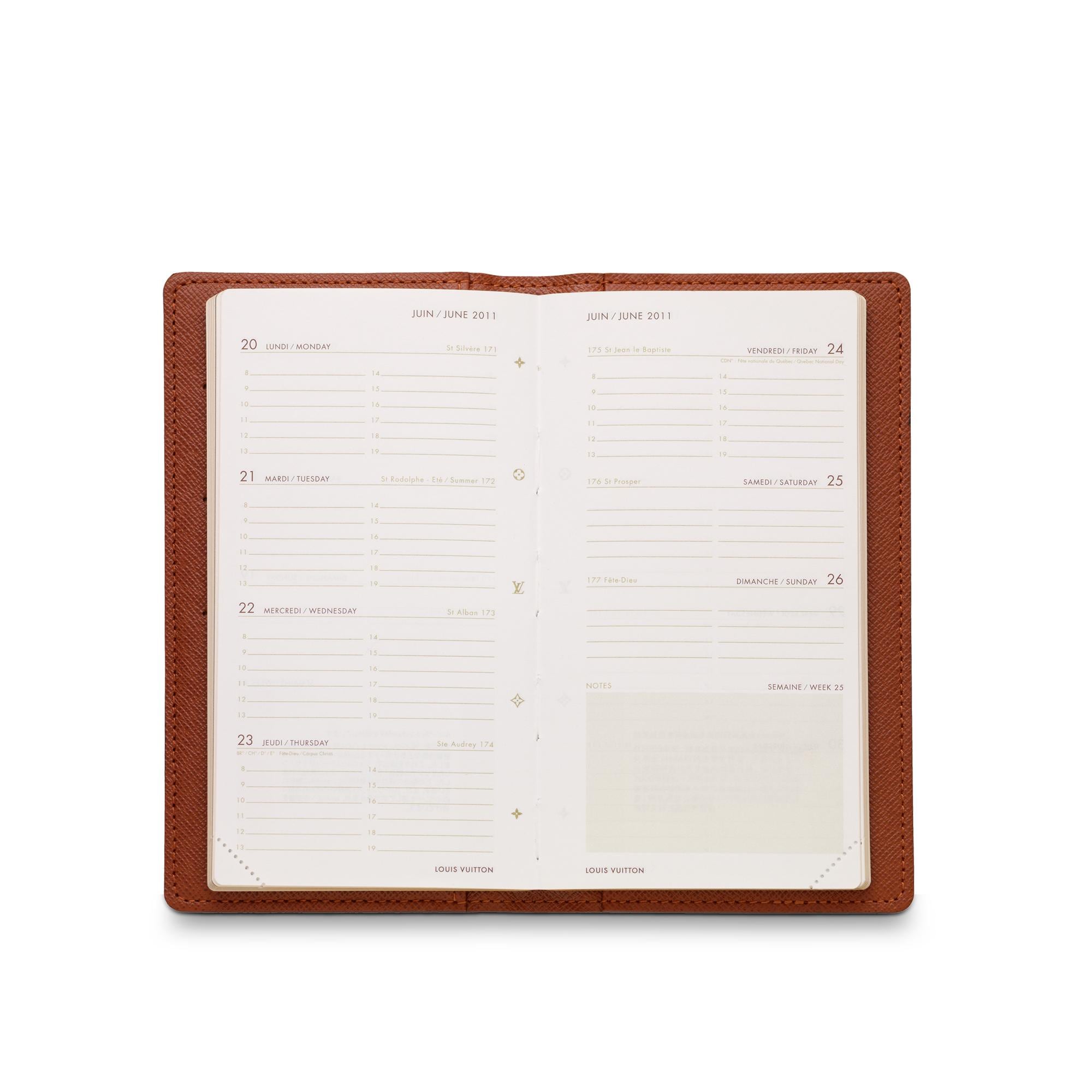 Copertina Agenda Poche Tela Monogram Borse e Piccola Pelletteria Borse Personalizzate } | LOUIS VUITTON (Zoom prodotto)