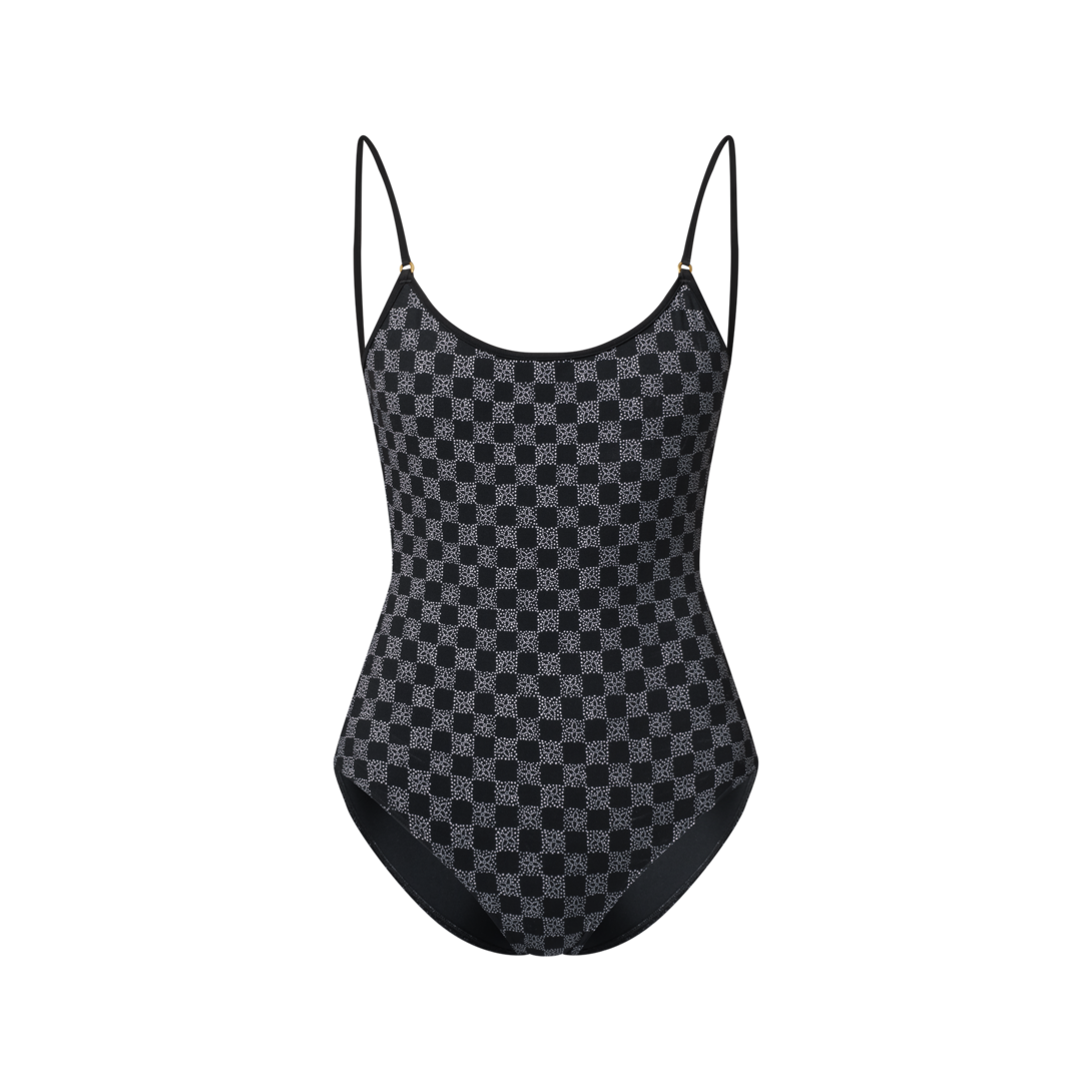 Burkini Nero E Grigio Musuly - Costume Intero Con Velo Incluso, Taglie Reali, Tessuto Sintetico Elastico