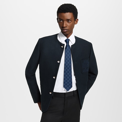 Cravatta Damier Heritage S00 Uomo Accessori Cravatte e Fazzoletti da Taschino | LOUIS VUITTON (Zoom prodotto)