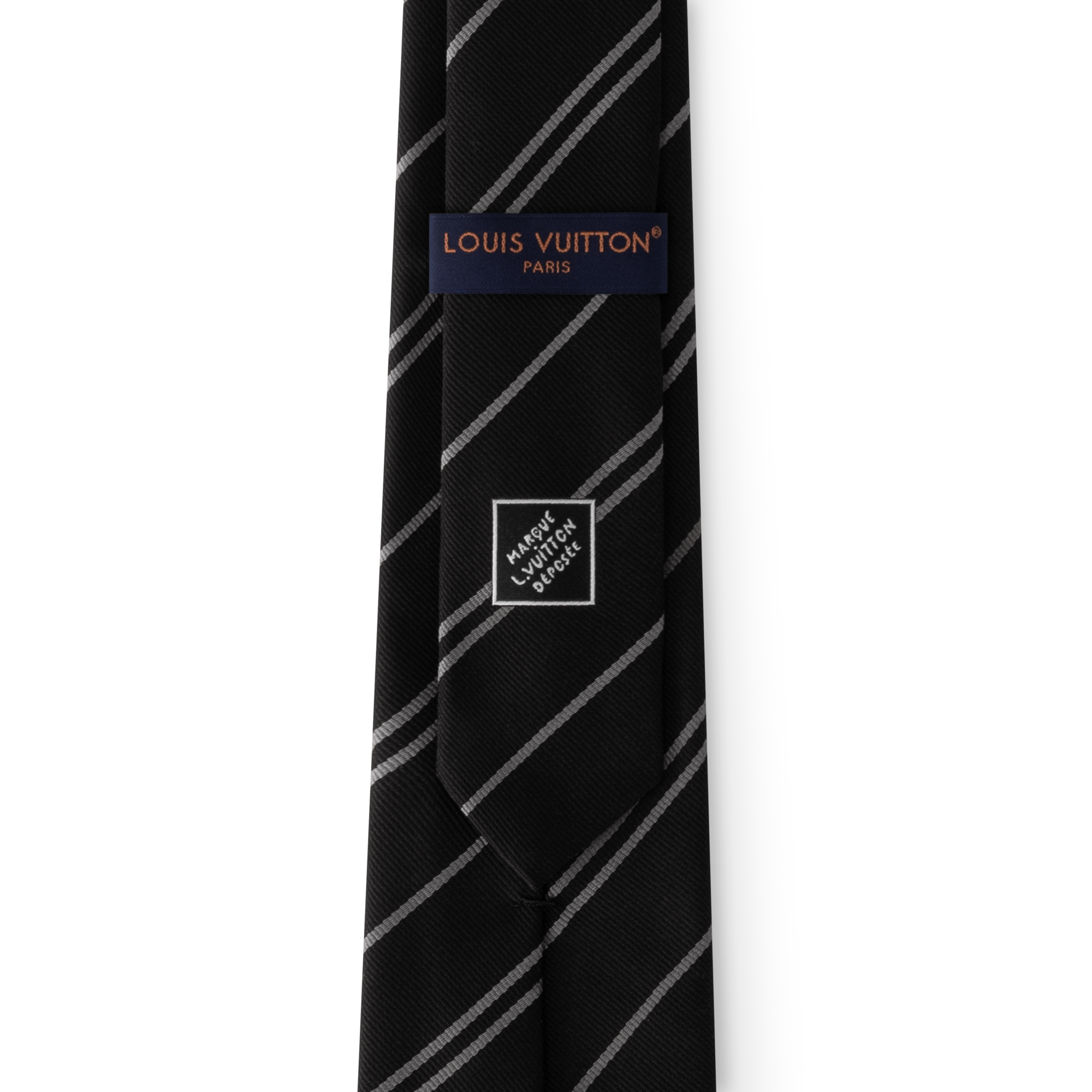 Cravatta Ecu Stripes S00 Uomo Accessori Cravatte e Fazzoletti da Taschino | LOUIS VUITTON (Zoom prodotto)