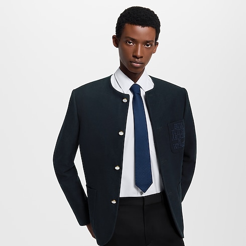 Cravatta Fading Monogram S00 Uomo Accessori Cravatte e Fazzoletti da Taschino | LOUIS VUITTON (Zoom prodotto)