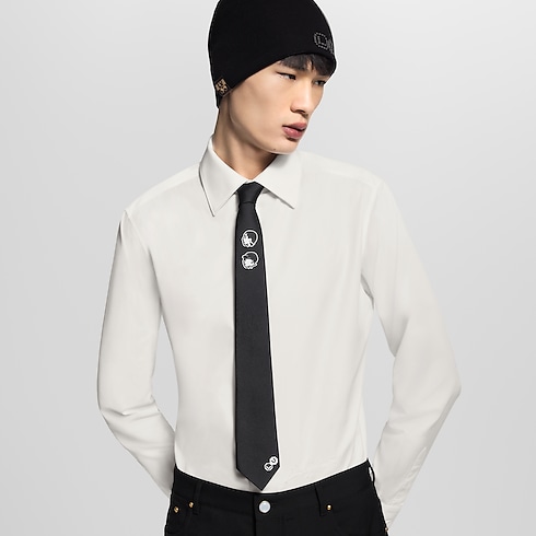 Cravatta LV Phriendship S00 Uomo Accessori Cravatte e Fazzoletti da Taschino | LOUIS VUITTON (Zoom prodotto)