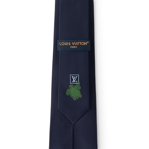 Cravatta LV Turtle S00 Uomo Accessori Cravatte e Fazzoletti da Taschino | LOUIS VUITTON (Zoom prodotto)