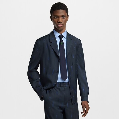 Cravatta LV Turtle S00 Uomo Accessori Cravatte e Fazzoletti da Taschino | LOUIS VUITTON (Zoom prodotto)