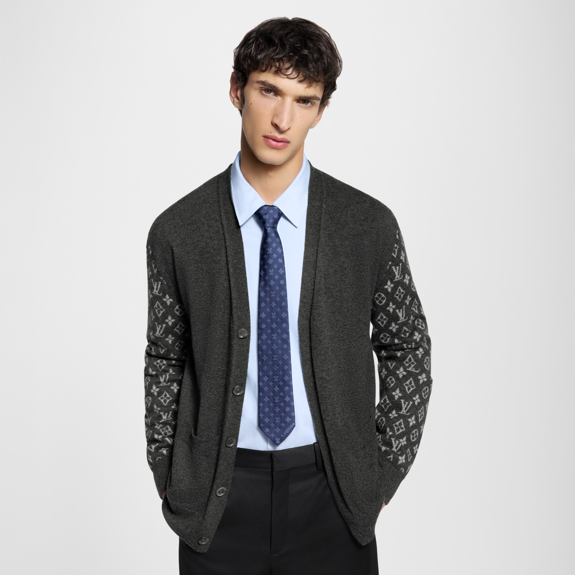 Cravatta Monogram Blast S00 Uomo Accessori Cravatte e Fazzoletti da Taschino | LOUIS VUITTON (Zoom prodotto)