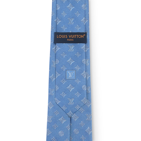 Cravatta Monogram Blast S00 Uomo Accessori Cravatte e Fazzoletti da Taschino | LOUIS VUITTON (Zoom prodotto)