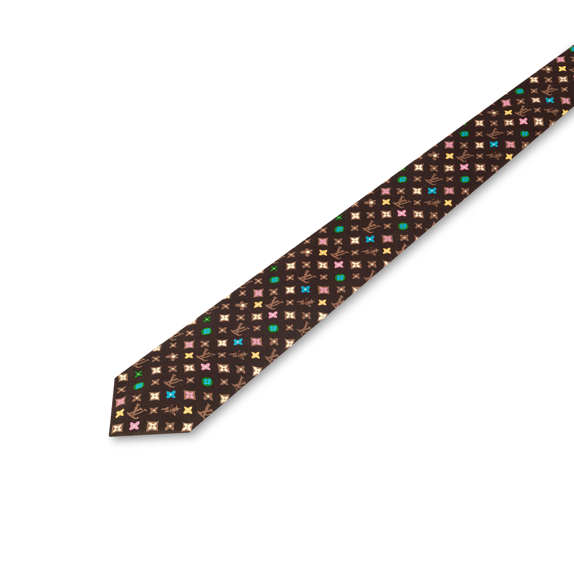 Cravatta Monogram Craggy S00 Uomo Accessori Cravatte e Fazzoletti da Taschino | LOUIS VUITTON (Zoom prodotto)