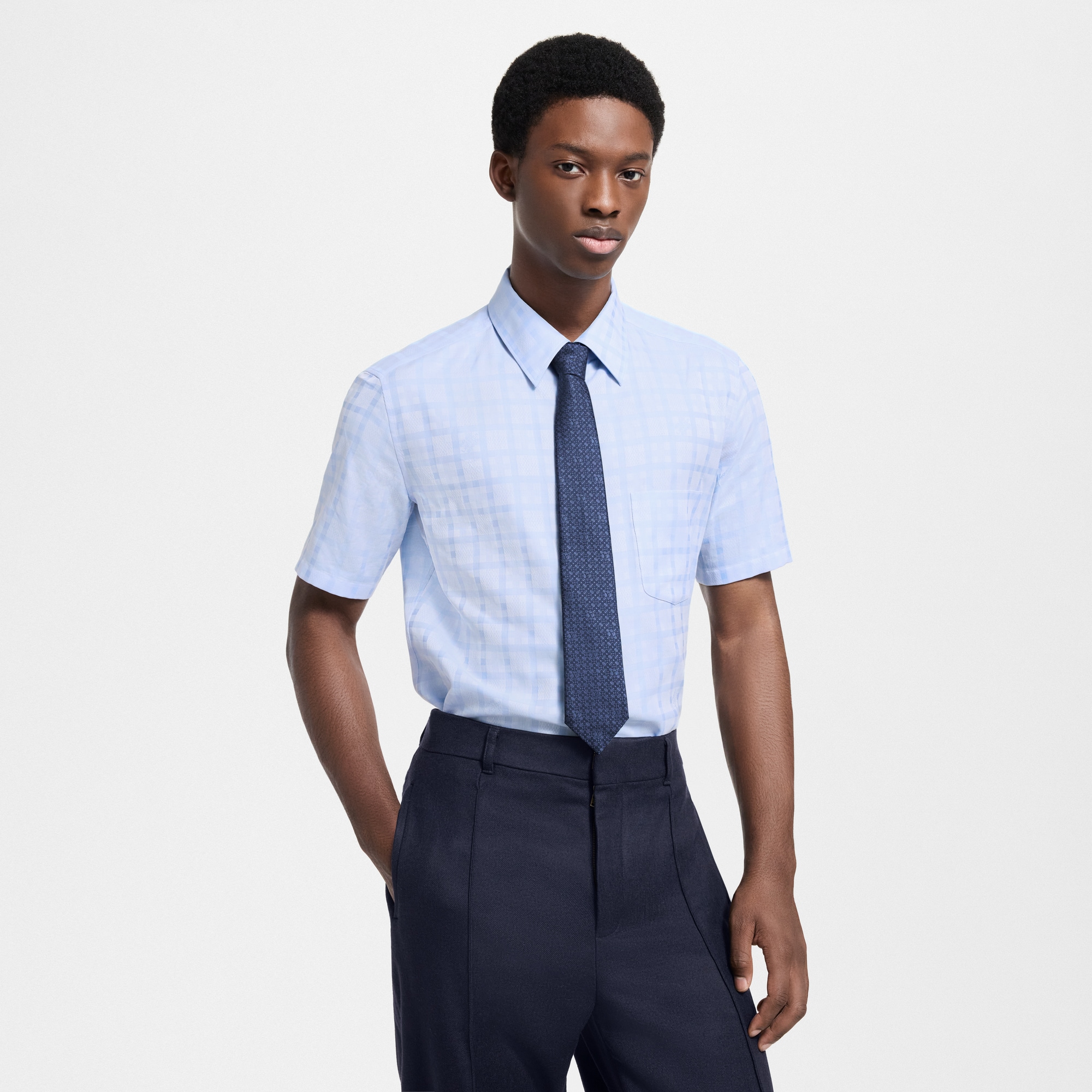 Cravatta Monogram Flower S00 Uomo Accessori Cravatte e Fazzoletti da Taschino | LOUIS VUITTON (Zoom prodotto)