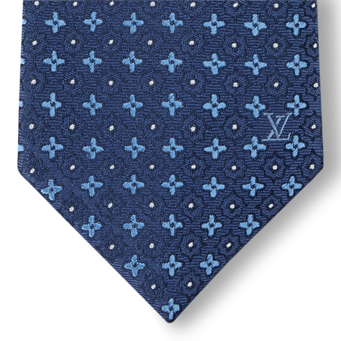 Cravatta Monogram Flowers Allover S00 Uomo Accessori Cravatte | LOUIS VUITTON (Zoom prodotto)