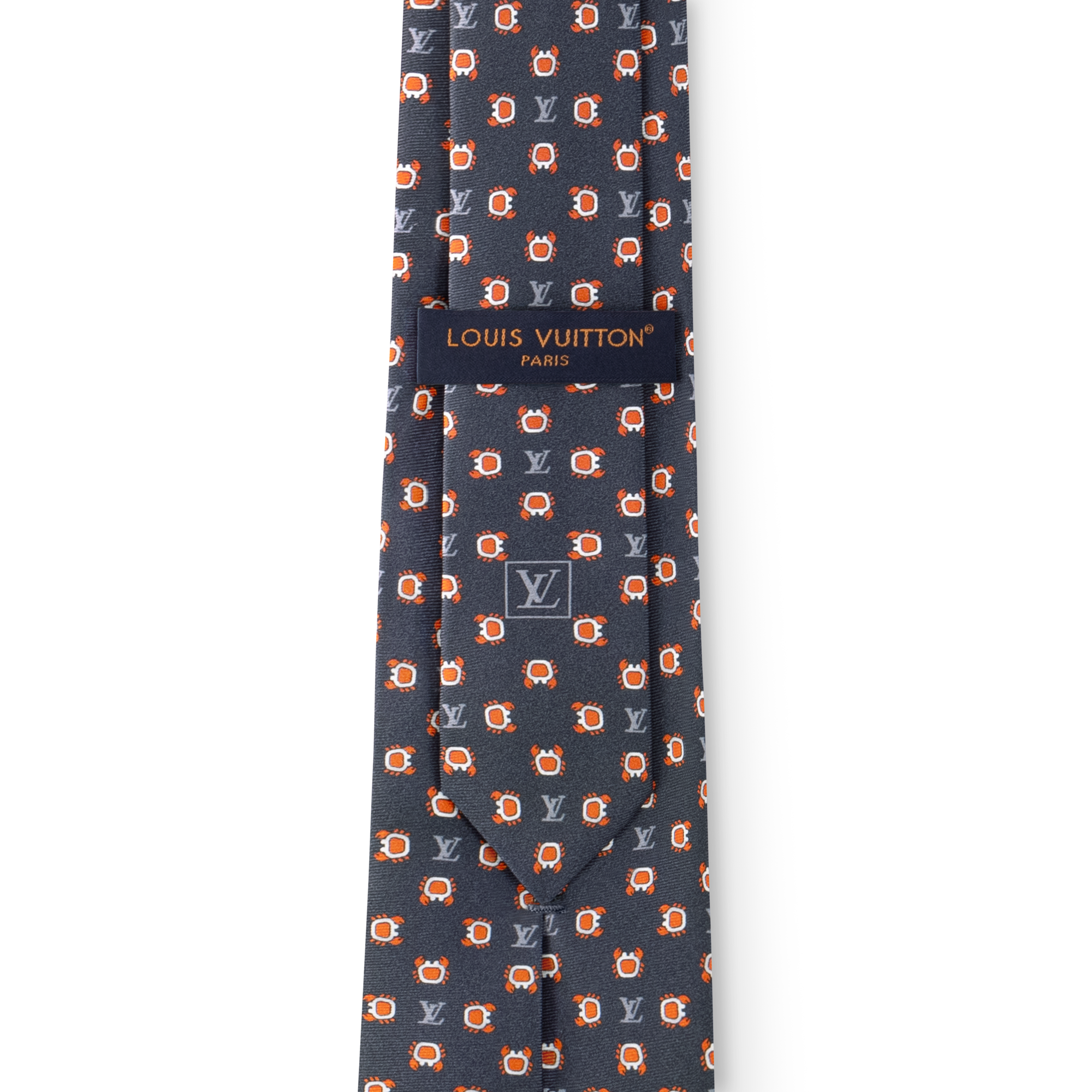 Cravatta Monogram LV Crab S00 Uomo Accessori Cravatte e Fazzoletti da Taschino | LOUIS VUITTON (Zoom prodotto)