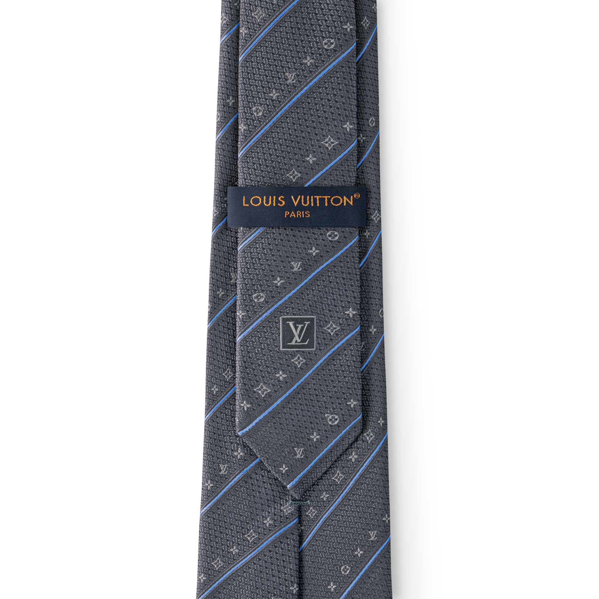 Cravatta Monogram Stripes S00 Uomo Accessori Cravatte e Fazzoletti da Taschino | LOUIS VUITTON (Zoom prodotto)