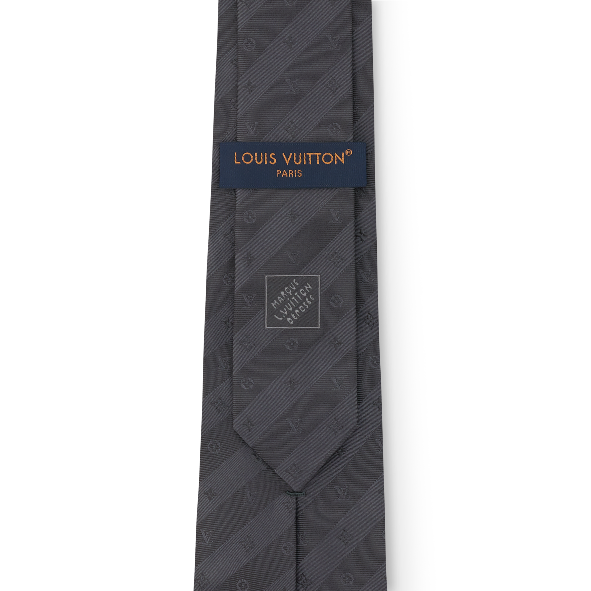 Cravatta Monogram Stripy S00 Uomo Accessori Cravatte e Fazzoletti da Taschino | LOUIS VUITTON (Zoom prodotto)