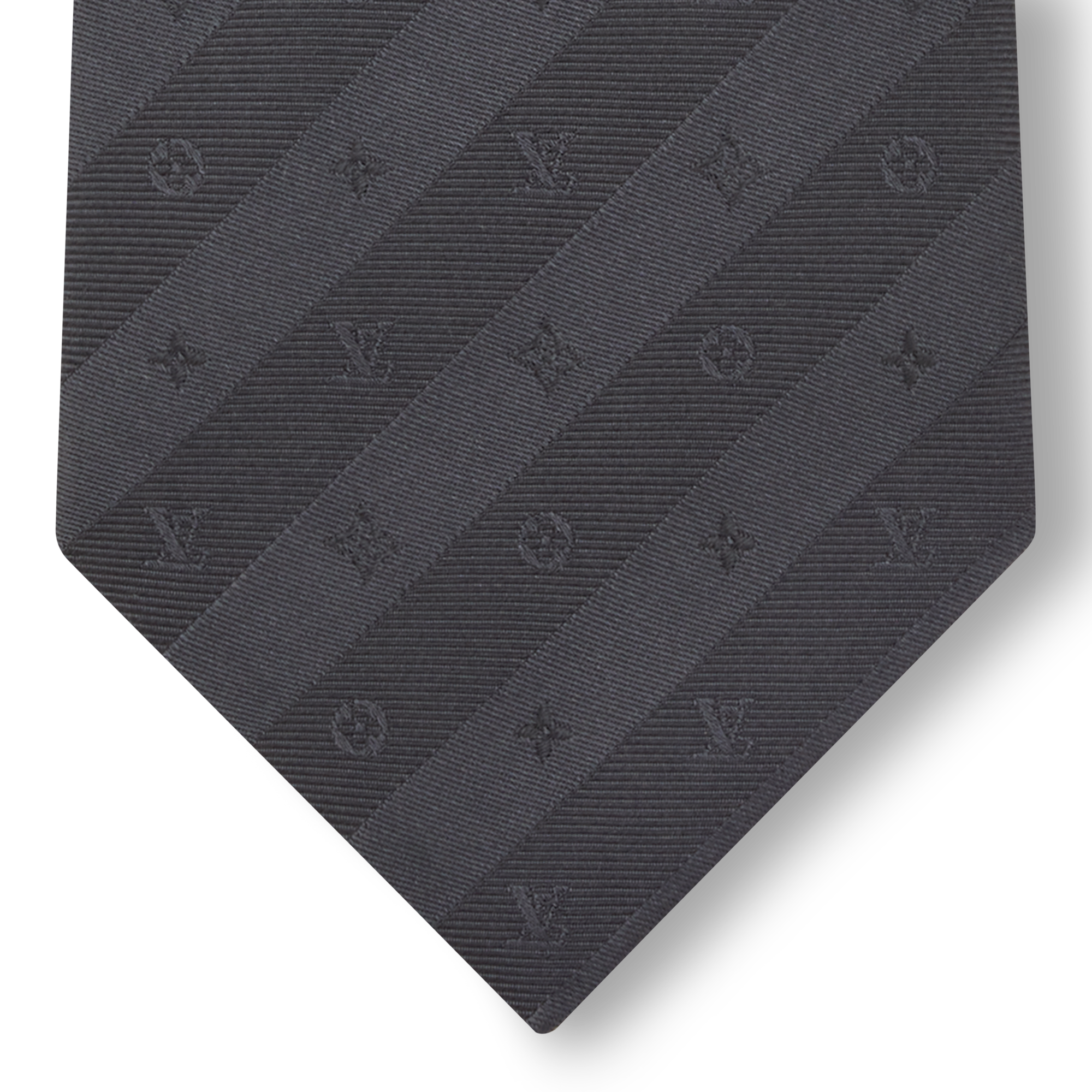 Cravatta Monogram Stripy S00 Uomo Accessori Cravatte e Fazzoletti da Taschino | LOUIS VUITTON (Zoom prodotto)