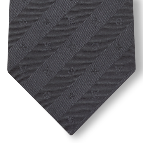 Cravatta Monogram Stripy S00 Uomo Accessori Cravatte e Fazzoletti da Taschino | LOUIS VUITTON (Zoom prodotto)