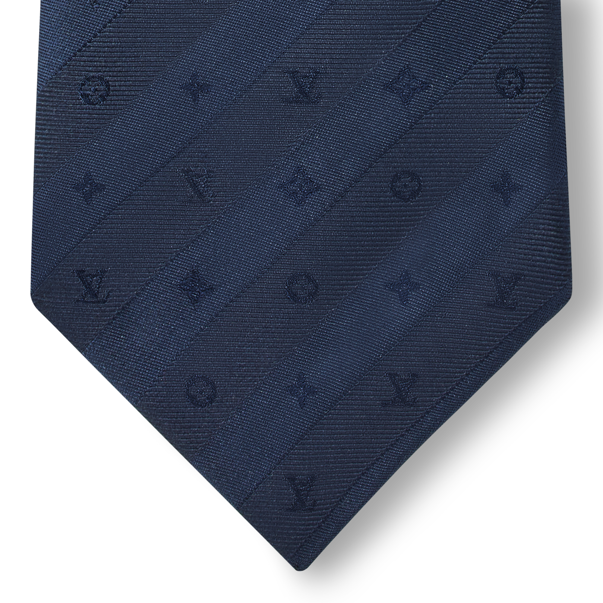 Cravatta Monogram Stripy S00 Uomo Accessori Cravatte e Fazzoletti da Taschino | LOUIS VUITTON (Zoom prodotto)