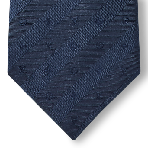 Cravatta Monogram Stripy S00 Uomo Accessori Cravatte e Fazzoletti da Taschino | LOUIS VUITTON (Zoom prodotto)