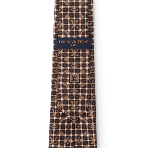 Cravatta Monogram Windowpane S00 Uomo Accessori Tutti gli accessori | LOUIS VUITTON (Zoom prodotto)