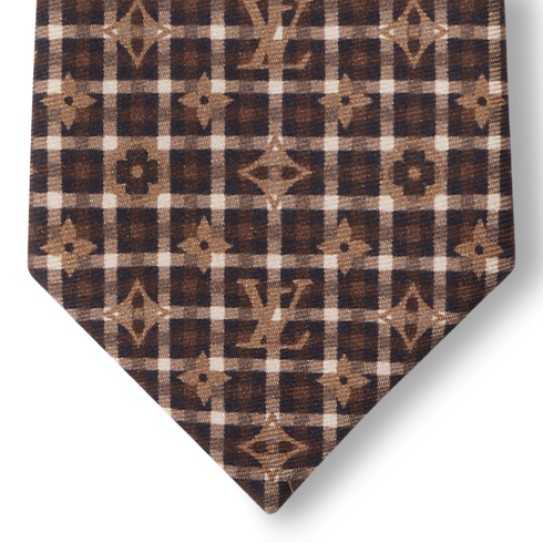 Cravatta Monogram Windowpane S00 Uomo Accessori Tutti gli accessori | LOUIS VUITTON (Zoom prodotto)