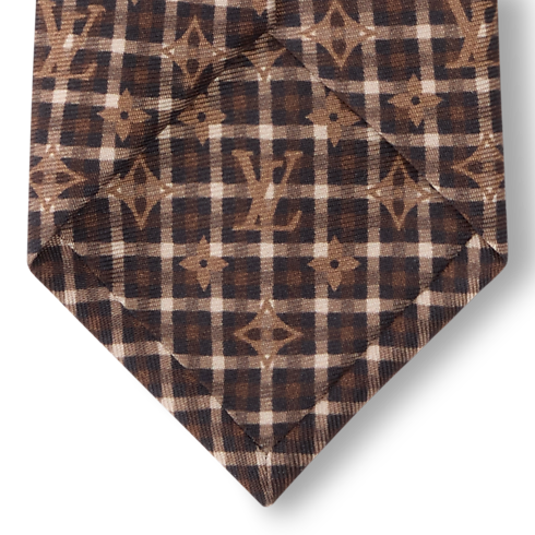 Cravatta Monogram Windowpane S00 Uomo Accessori Tutti gli accessori | LOUIS VUITTON (Zoom prodotto)