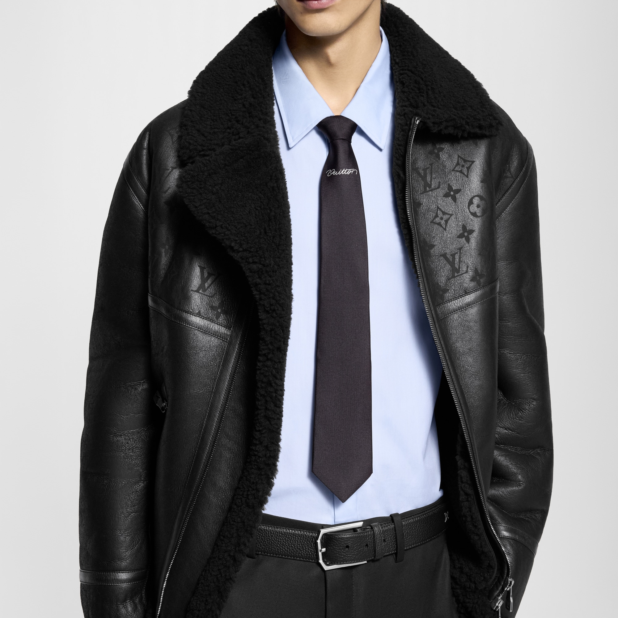 Cravatta Signature S00 Uomo Accessori Cravatte e Fazzoletti da Taschino | LOUIS VUITTON (Zoom prodotto)