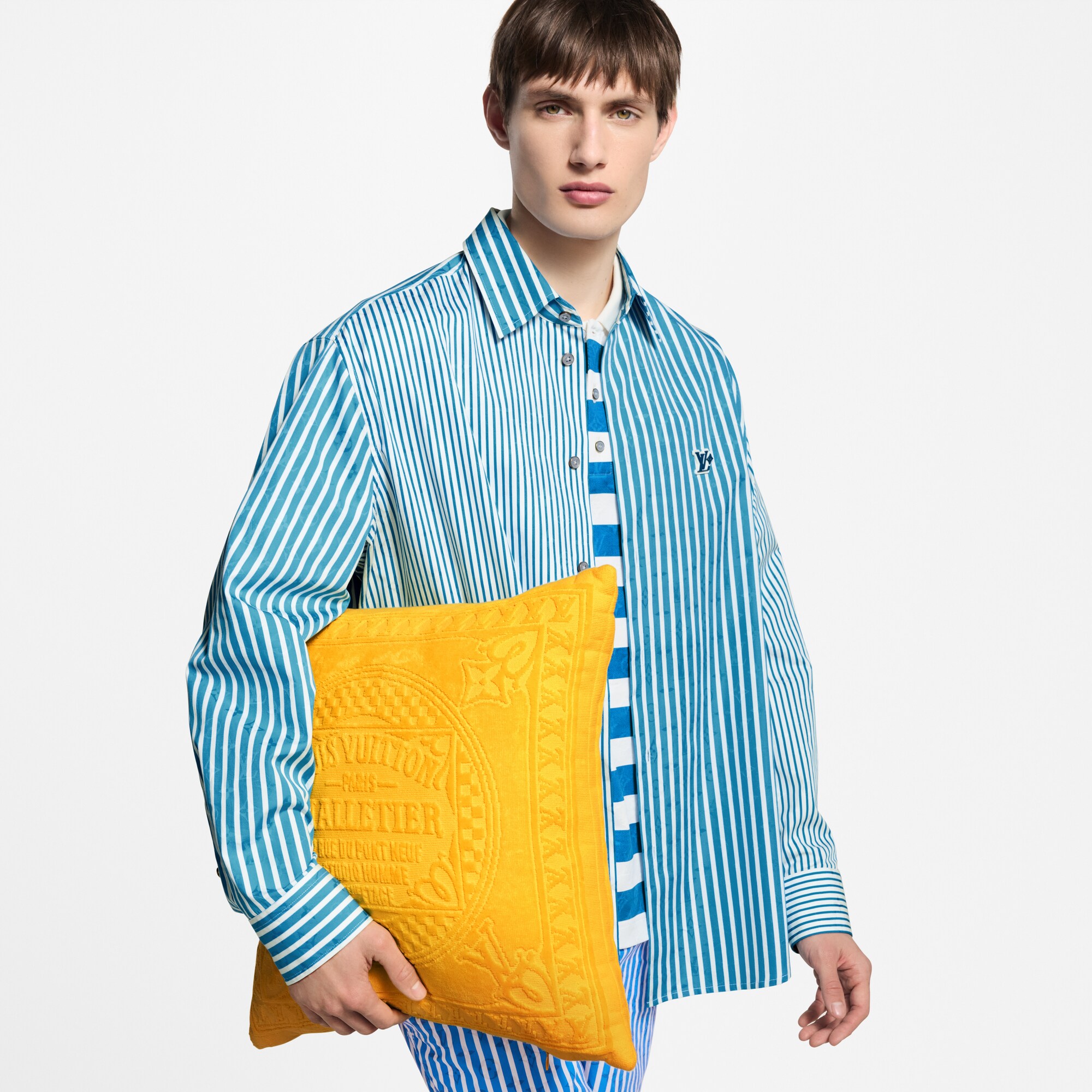 Cuscino LV Terry S00 Uomo Accessori Accessori per la Casa | LOUIS VUITTON (Zoom prodotto)