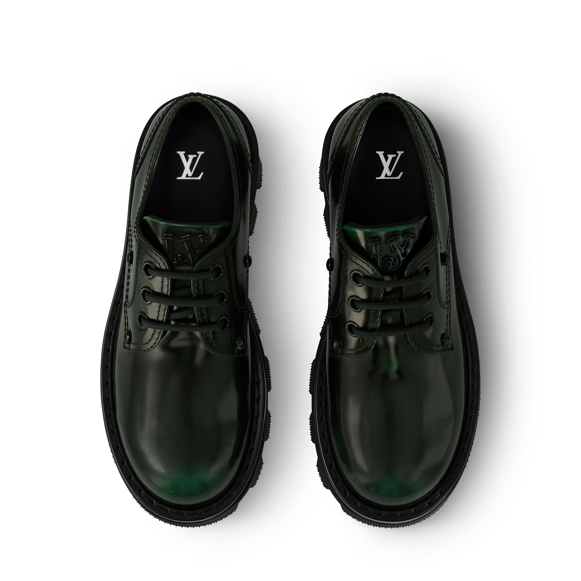 Derby LV Checker  Uomo Calzature Calzature Stringate e Calzature con Fibbia | LOUIS VUITTON (Zoom prodotto)