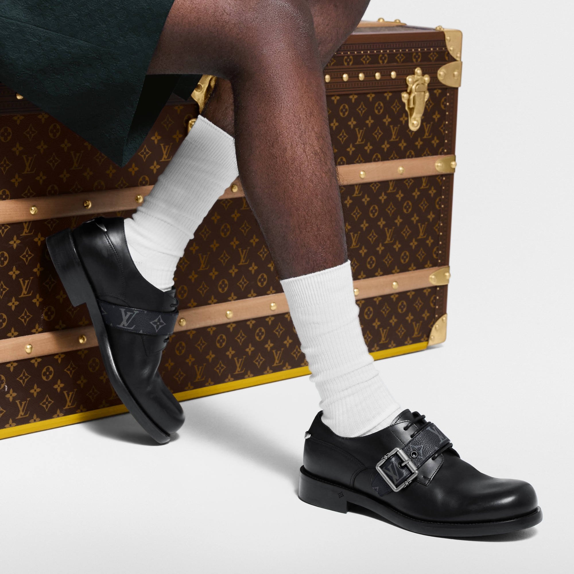 Derby LV Oxford  Uomo Calzature Calzature Stringate e Calzature con Fibbia | LOUIS VUITTON (Zoom prodotto)