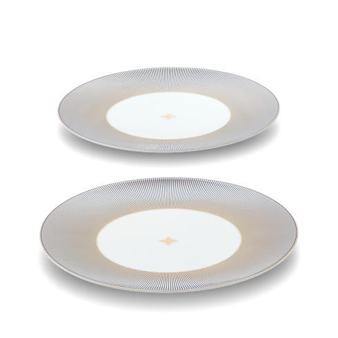 Dichroic Set Of 2 Dinner Plates Bauli, Viaggio e Casa Casa e Art de la Table Art de la Table | LOUIS VUITTON (Zoom prodotto)