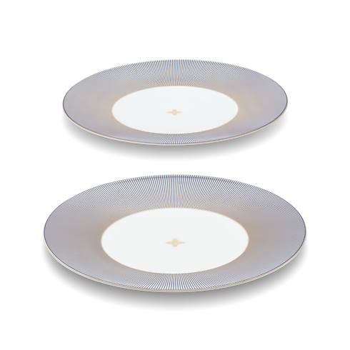 Dichroic Set Of 2 Presentation Plates Bauli, Viaggio e Casa Casa e Art de la Table Art de la Table | LOUIS VUITTON (Zoom prodotto)
