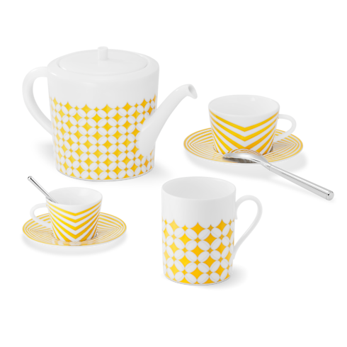 Dolce Vita Set Of 2 Coffee Cups And Saucers Bauli, Viaggio e Casa Casa e Art de la Table Art de la Table | LOUIS VUITTON (Zoom prodotto)