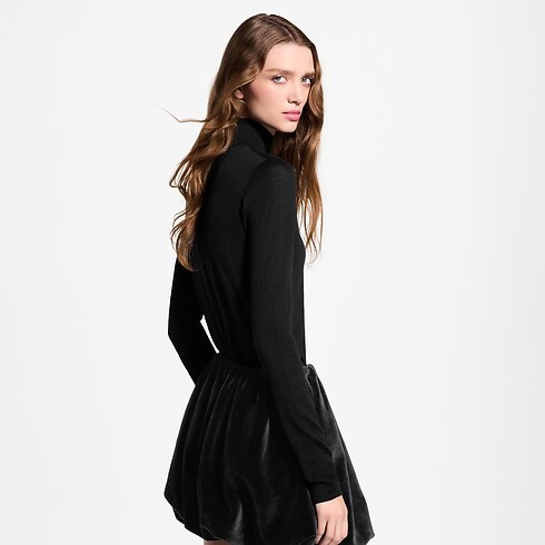 Dolcevita a maniche lunghe Donna Abbigliamento Camicie e T-Shirt | LOUIS VUITTON (Zoom prodotto)