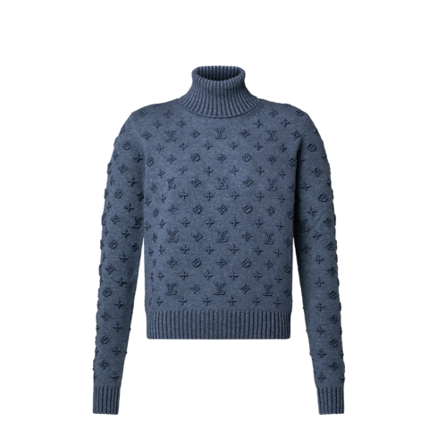 Dolcevita con firma 3D Donna Abbigliamento Maglieria | LOUIS VUITTON (Zoom prodotto)