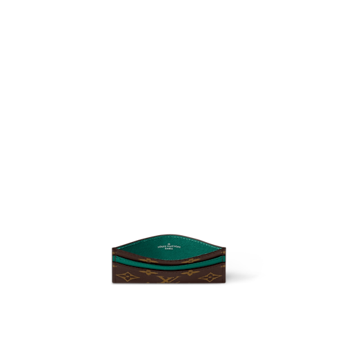 Doppio porta carte di credito Tela Monogram Macassar Donna Portafogli e Piccola Pelletteria Novità | LOUIS VUITTON (Zoom prodotto)