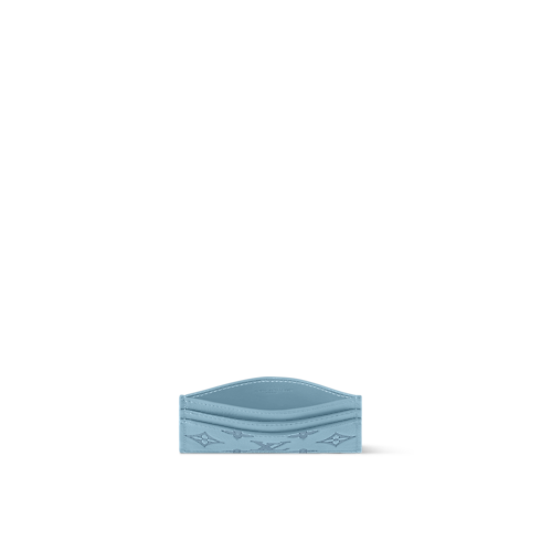 Doppio porta carte di credito Pelletteria Monogram Shadow Borse e Piccola Pelletteria Piccola Pelletteria da Uomo Portacarte | LOUIS VUITTON (Zoom prodotto)