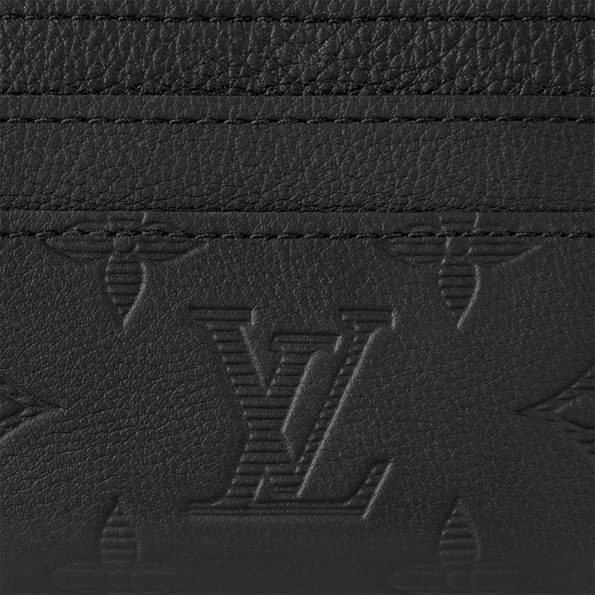 Doppio porta carte di credito Pelletteria Monogram Shadow Borse e Piccola Pelletteria Piccola Pelletteria da Uomo Portacarte | LOUIS VUITTON (Zoom prodotto)