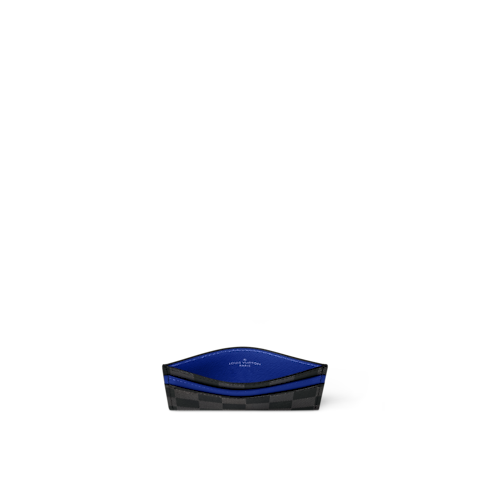 Doppio porta carte di credito Tela Damier Graphite Borse e Piccola Pelletteria Piccola Pelletteria da Uomo Novità | LOUIS VUITTON (Zoom prodotto)