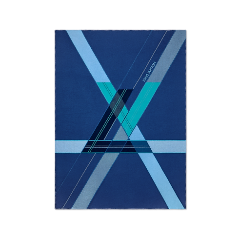 Echo Throw Blanket Bauli, Viaggio e Casa Casa e Art de la Table Accessori per la Casa | LOUIS VUITTON (Zoom prodotto)