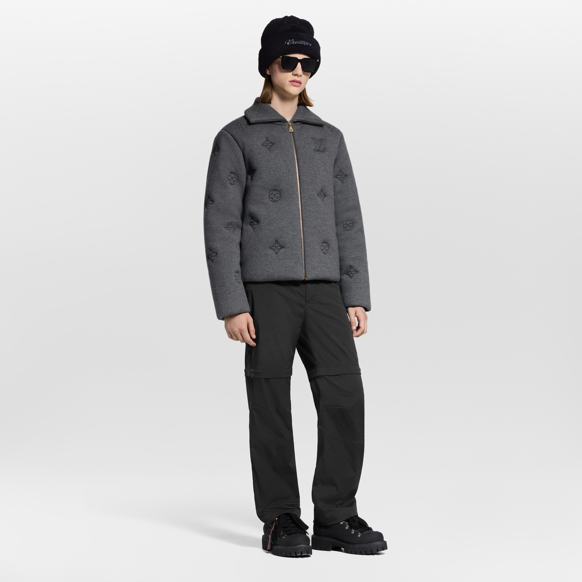Elegante giubbotto imbottito lavorato a maglia con motivo Monogram  Novità Per gli uomini LV Ski | LOUIS VUITTON (Zoom prodotto)