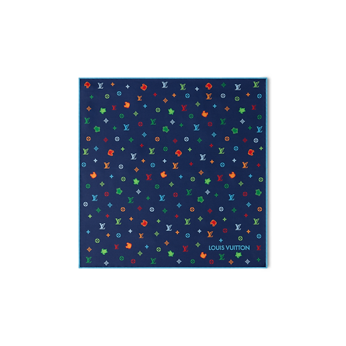 Fazzoletto da taschino Allover LV Animals S00 Uomo Accessori Cravatte e Fazzoletti da Taschino | LOUIS VUITTON (Zoom prodotto)