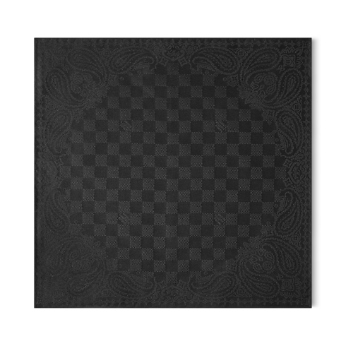 Fazzoletto da taschino Bandana Damier S00 Uomo Accessori Cravatte e Fazzoletti da Taschino | LOUIS VUITTON (Zoom prodotto)