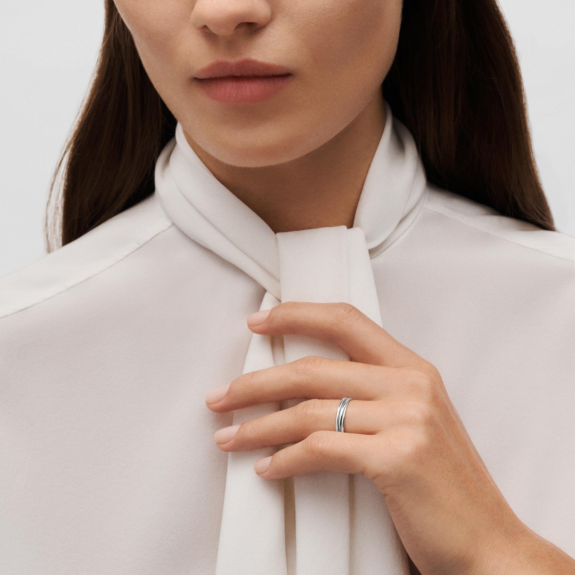 Fede nuziale Epi in platino  Gioielli Categorie Tutta la Gioielleria | LOUIS VUITTON (Zoom prodotto)